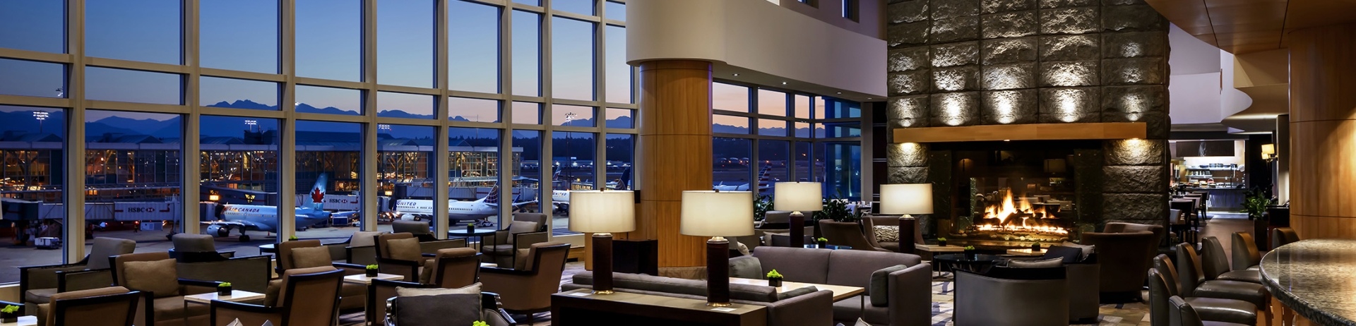 seating and bar area at the jetside bar