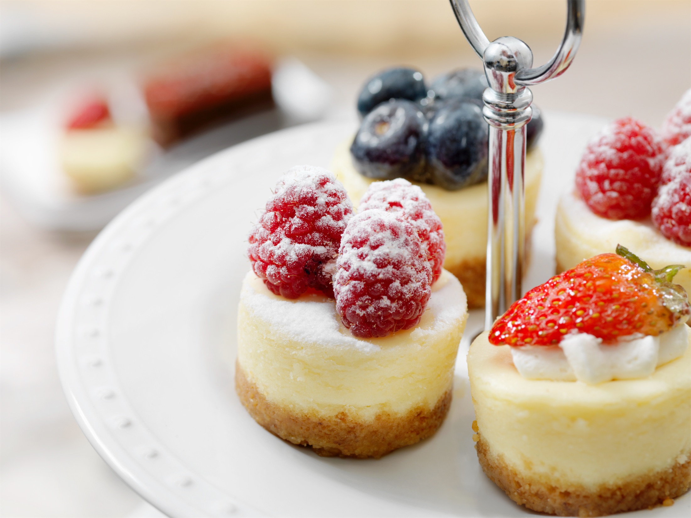 cheesecake platter